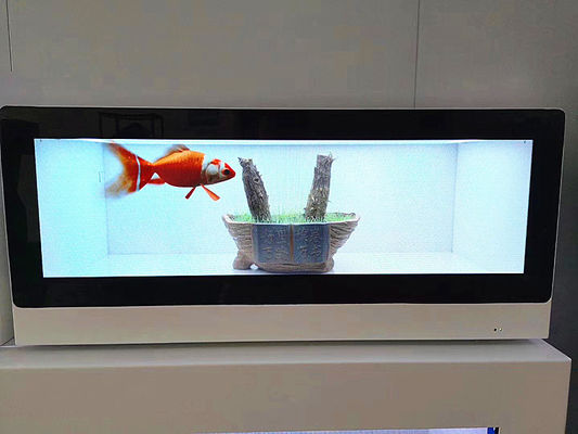 چین صفحه نمایش LCD چند منظوره شفاف 55 اینچ 65 اینچ برای پخش رسانه تبلیغاتی تامین کننده