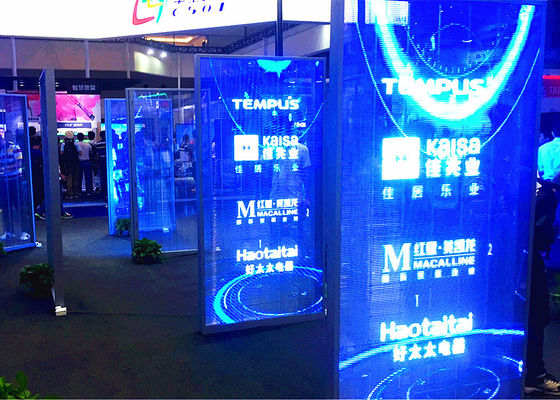 چین نمایش پنجره ای شفاف مستطیلی 1500 ~ 4500cd / ㎡ روشنایی برای باشگاه ها تامین کننده