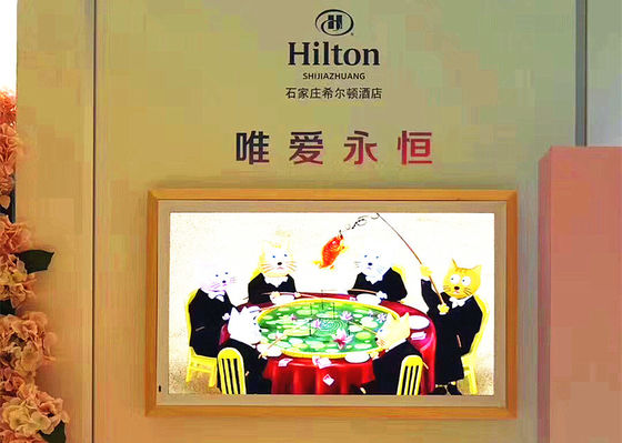 چین صفحه نمایش علامت دیجیتال اندازه LCD سفارشی ساخته شده با دوربین ، چاپگر تامین کننده