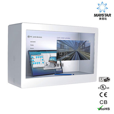 چین مانیتور LCD شفاف طراحی مدرن / مشاهده از طریق پانل LCD با دوام تامین کننده