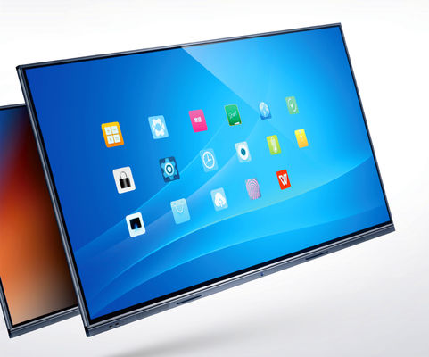 چین صفحه نمایش لمسی تلویزیون 4K مانیتور هوشمند صفحه تعاملی هوشمند 55 اینچ تامین کننده