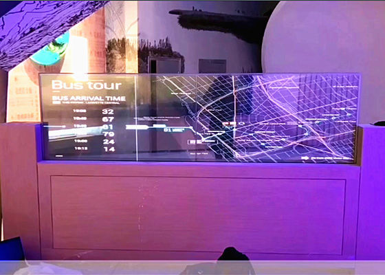 چین صفحه نمایش لمسی OLED صفحه نمایش تعاملی ، صفحه نمایش تبلیغات بزرگ فروشگاه تامین کننده