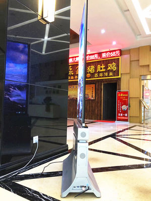 چین صفحه نمایش شفاف تبلیغات شیشه ای ، صفحه نمایش لمسی پاک OLED تامین کننده