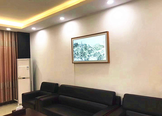 چین ساخت صفحه لمسی علامت دیجیتال LCD کامل رنگ - در ساعت و تقویم تامین کننده